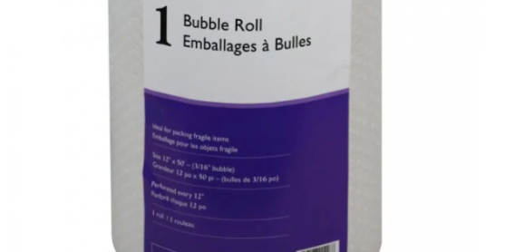 Bubble Wrap 3/16"; 12" x 50'