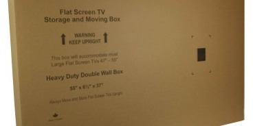 Box - Flat TV/Mirror/Art 55" L