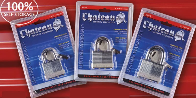 Lock - Steel 1 1/2" (40mm)