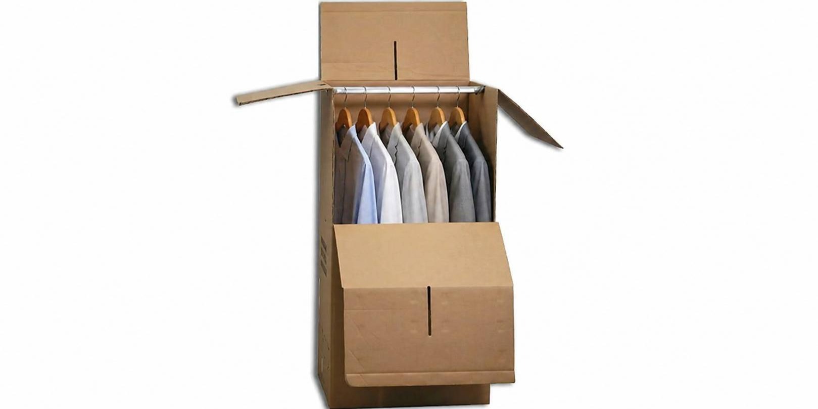 Box - Spacesavr Wardrobe w/Bar