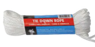 Nylon Tie Down Rope 3/16"x50'