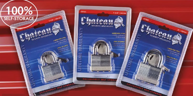Lock - Steel 1 1/2" (40mm)
