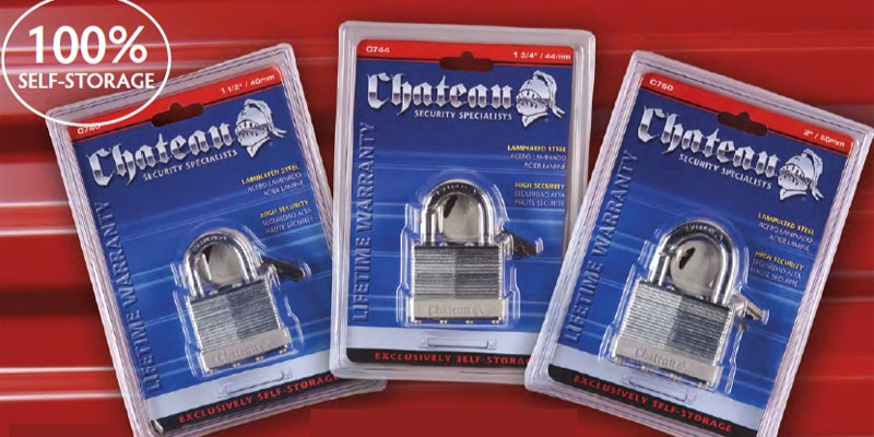 Lock - Steel 1 1/2" (40mm)
