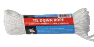 Nylon Tie Down Rope 3/16"x50'