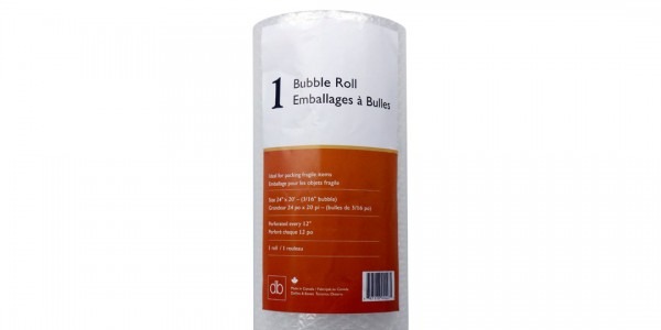 Bubble Wrap 3/16"; 24" x 20'