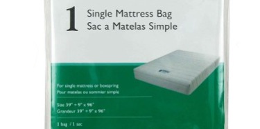 Cover Mattress A Single 3mils